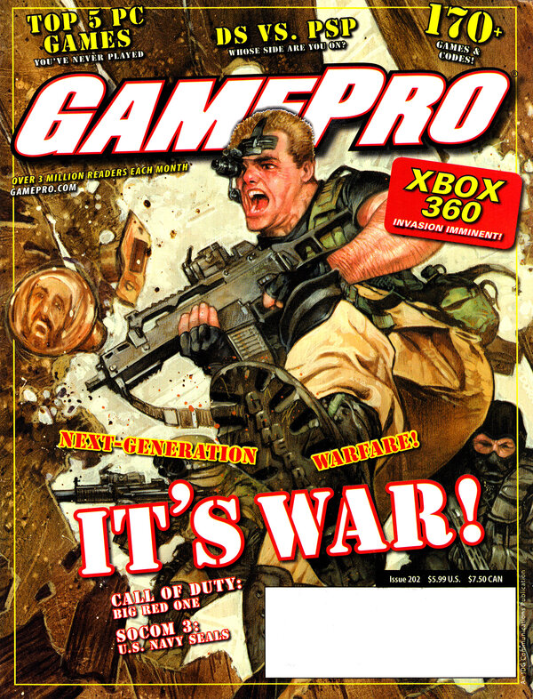 GamePro Issue 202 (July 2005) cover